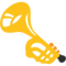 Trumpet emoji on Google